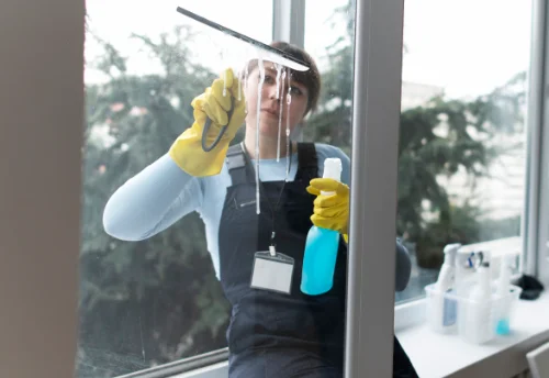 Nettoyage de vitres intérieures et extérieures à Berné